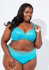 Balconette Butterfly Bra, Teal image number 0