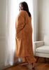 Cozy Lounge Teddy Duster, Camel Taupe image number 1