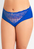 Lace & Microfiber Hipster Panty, Sodalite image number 0