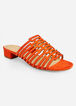 Sole Lift Wide Width Sandals, Orange image number 0