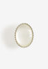 Oversize Cateye Stretch Ring, White image number 1