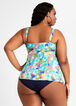 Fit 4 U Floral Sweetheart Tankini, Blue image number 1
