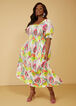 Floral Linen Blend Maxi Dress, Viola image number 3