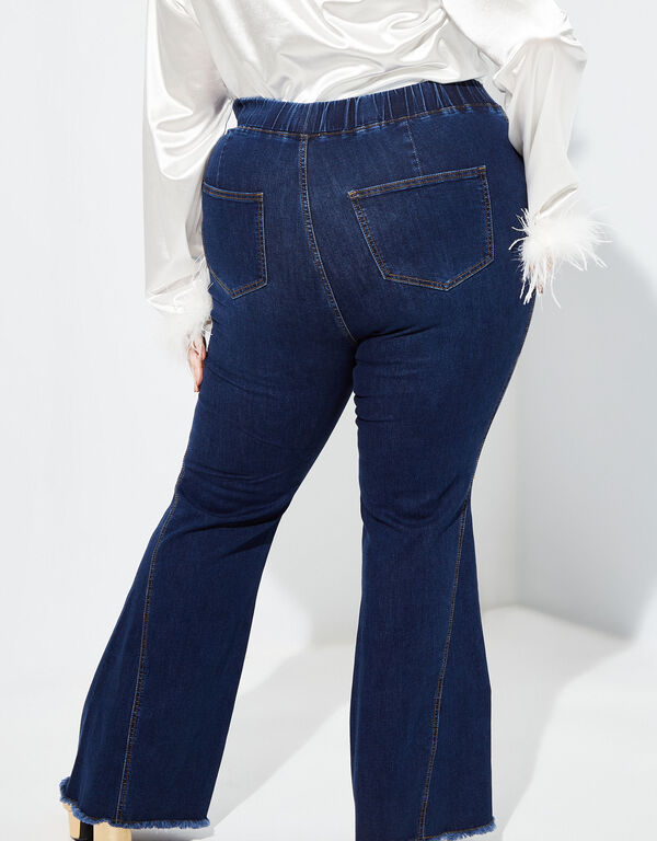The Aja Flared Jeans, Denim image number 1