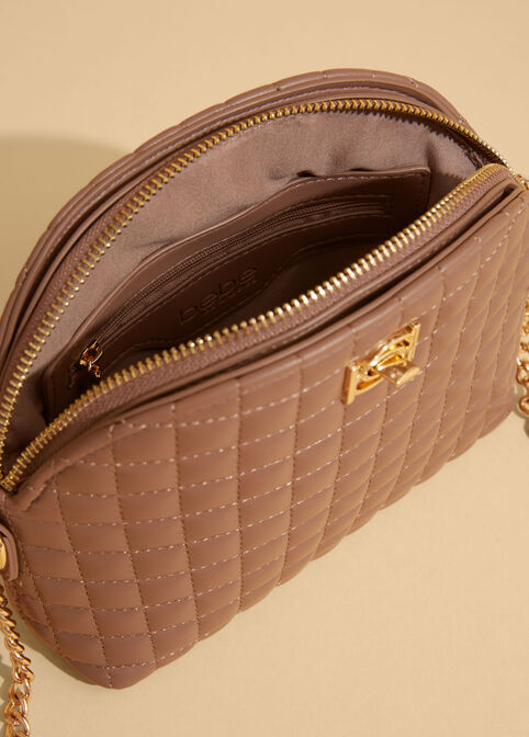 Bebe Blakely Crossbody, Camel Taupe image number 3