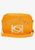 Trendy Designer Bebe Kayla Camera Crossbody Faux Leather Logo Handbag image number 0