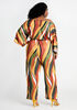 Abstract Off The Shoulder Jumpsuit, Multi image number 1