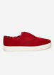 Slip On Wide Width Low Top Sneaker, Red image number 1