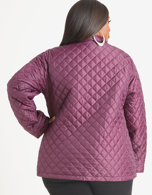 Quilted Jacket, Purple image number 1