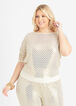 Plus Size Sweater Ribbed Knit Fall Essentials Plus Size Knits image number 0