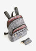 Betsey Johnson XO Zen Backpack, Black White image number 2