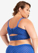 Dotted Full Coverage Butterfly Bra, Sodalite image number 2