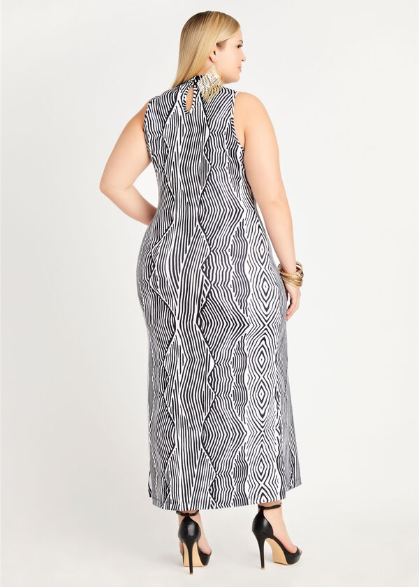 Tall Paisley Cowl Neck Maxi Dress, Multi image number 1