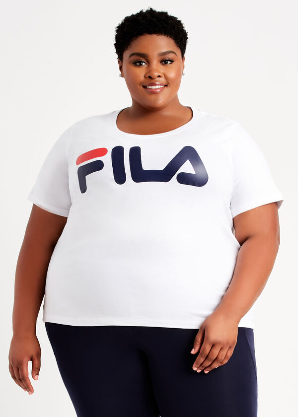 FILA Curve Time Honored Tee, White image number 0