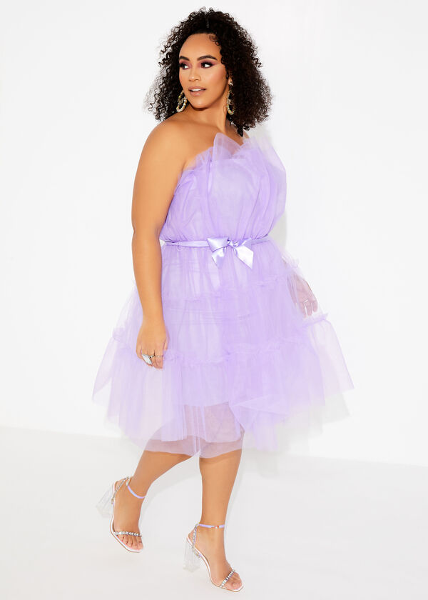 The Robynn Dress, Light Pastel Purple image number 2