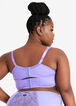 Lace Full Coverage Butterfly Bra, Purple image number 2