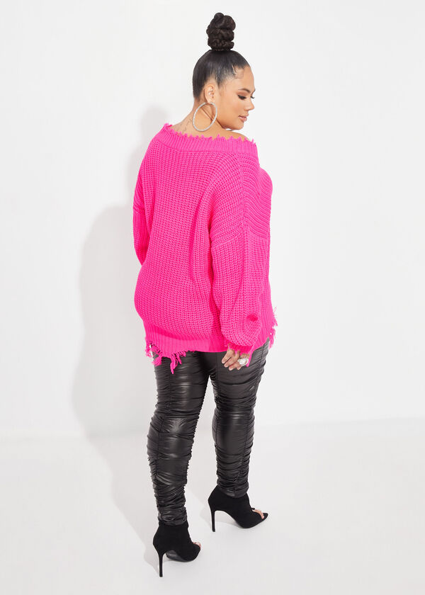 The Janet Sweater, Pink image number 1