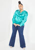 The Courtney Blouse, Pepper Green image number 0