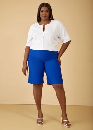 Power Stretch Twill Bermuda Shorts, Surf The Web image number 0