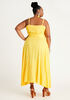 Ruffled Maxi Dress, Solar Power image number 1