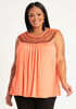 Plus Size Drama Tops Plus Size Tops Going Out Plus Size Tunic image number 0