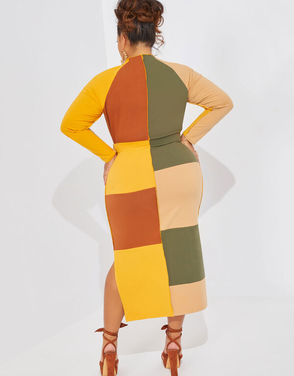 The Reyna Midi Skirt, Olive image number 1
