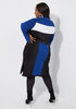 Colorblock Sweater Dress, Sodalite image number 1