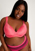 Pink Plunge Butterfly Bra, Fuchsia image number 0