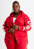 DKNY Sport Exploded Logo Hoodie, Red image number 2