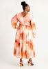 Short Cutout Printed Maxi Dress, Multi image number 1