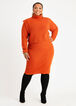 Plus Size Sweater Sets Bodycon Sweater Dress And Vest Layer 2pc Outfit image number 0