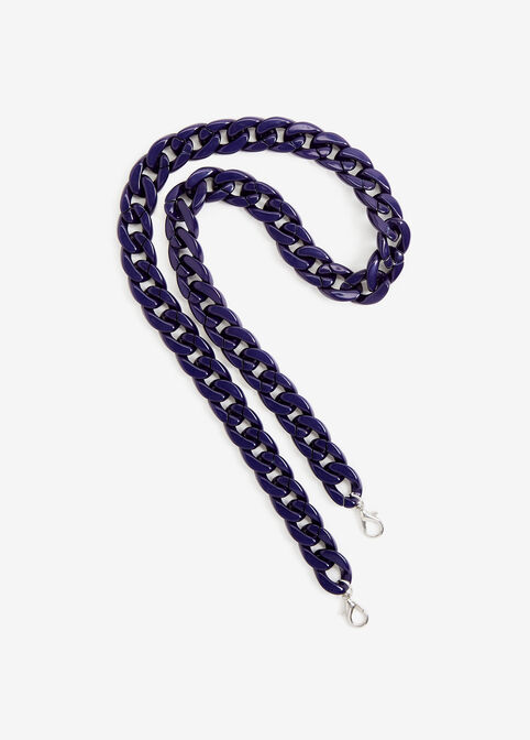 Blue Mask Curb Chain, Sodalite image number 1