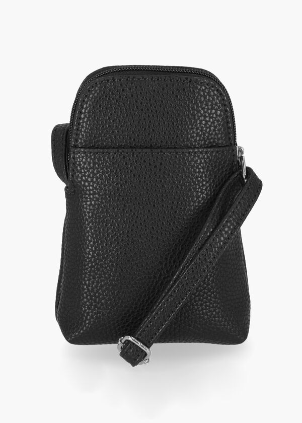 Nautica Out And About Phone Crossbody, Black image number 1