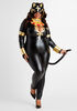 Divine Feline Halloween Costume, Black Combo image number 0