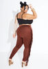 The Flor Pant, Brown image number 1