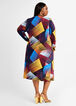 Geo Open Front Knit Duster, Multi image number 1
