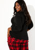The Queenie Sweater, Black image number 1