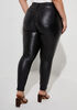 Glittered Coated Skinny Jeans, Black image number 1