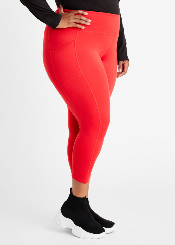 Champion Absolute Cropped Leggings, Red image number 0
