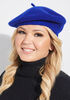 Faux Brushed Wool Beret, Sodalite image number 1