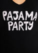 YMI Pajama Party PJ Short Set, Black image number 1