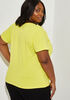 Faith Embellished Graphic Tee, Maize image number 1