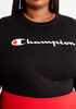 Champion Logo Graphic Tee, Black image number 2
