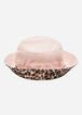 Reversible Leopard Pink Bucket Hat, Pink image number 2