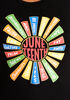 Juneteenth Sun Graphic Tee, Black image number 1