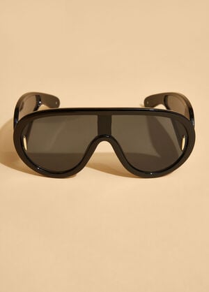 Oversized Tinted Sunglasses, Black image number 0