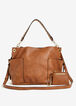 Discount Designer Handbags Steve Madden BKolt Hobo Bag Leather Purses image number 0