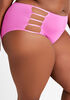 Cutout Micro Hipster Briefs, Fuchsia image number 2