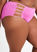 Cutout Micro Hipster Panty, Fuchsia image number 2