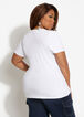 Booked and Busy Graphic Tee, White image number 2